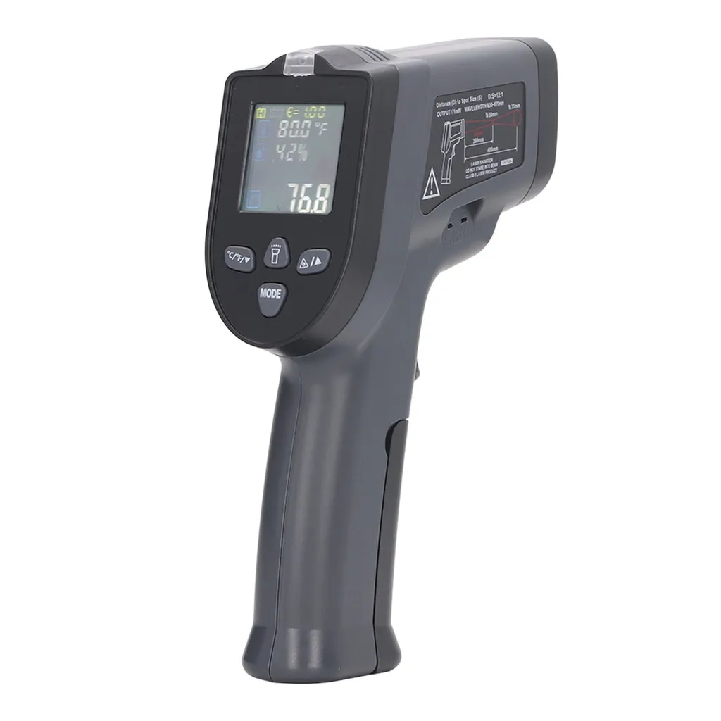 Thermomètre de Précision Type K pour Maintenance Chauffage et Contrôle NCV