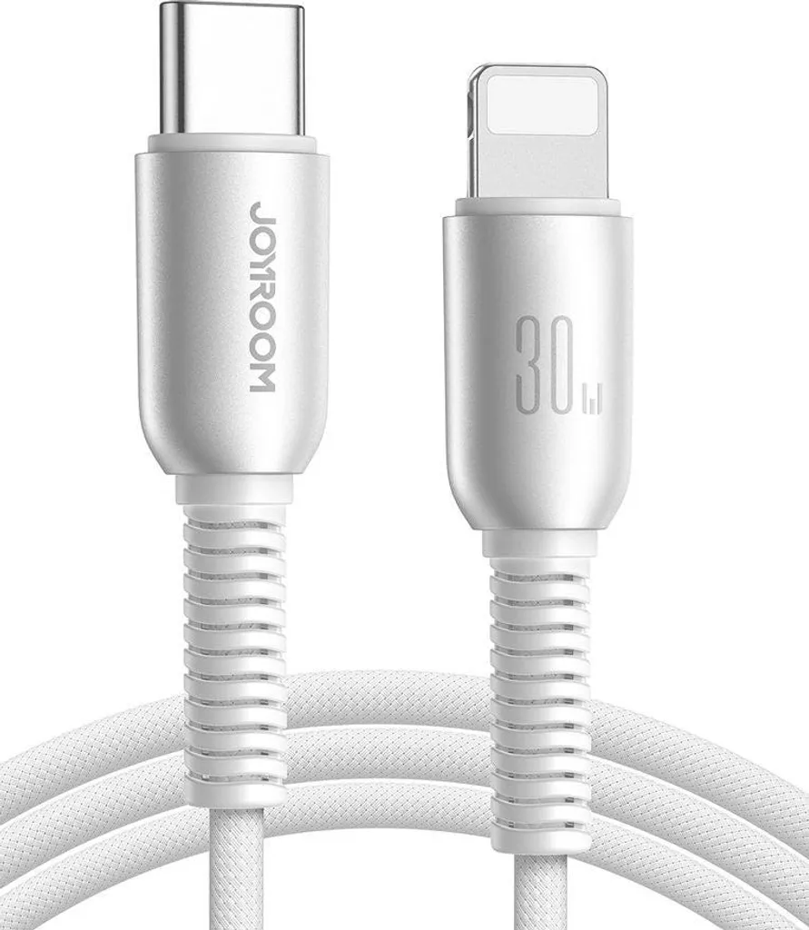 OFFERTA Joyroom S-A51 Cavo Lightning 30W USB-C 1.2m Grigio