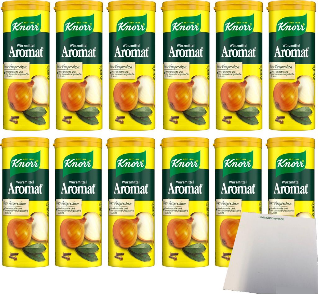 Knorr Aromat Würzstreuer (12x100g) + usy Block