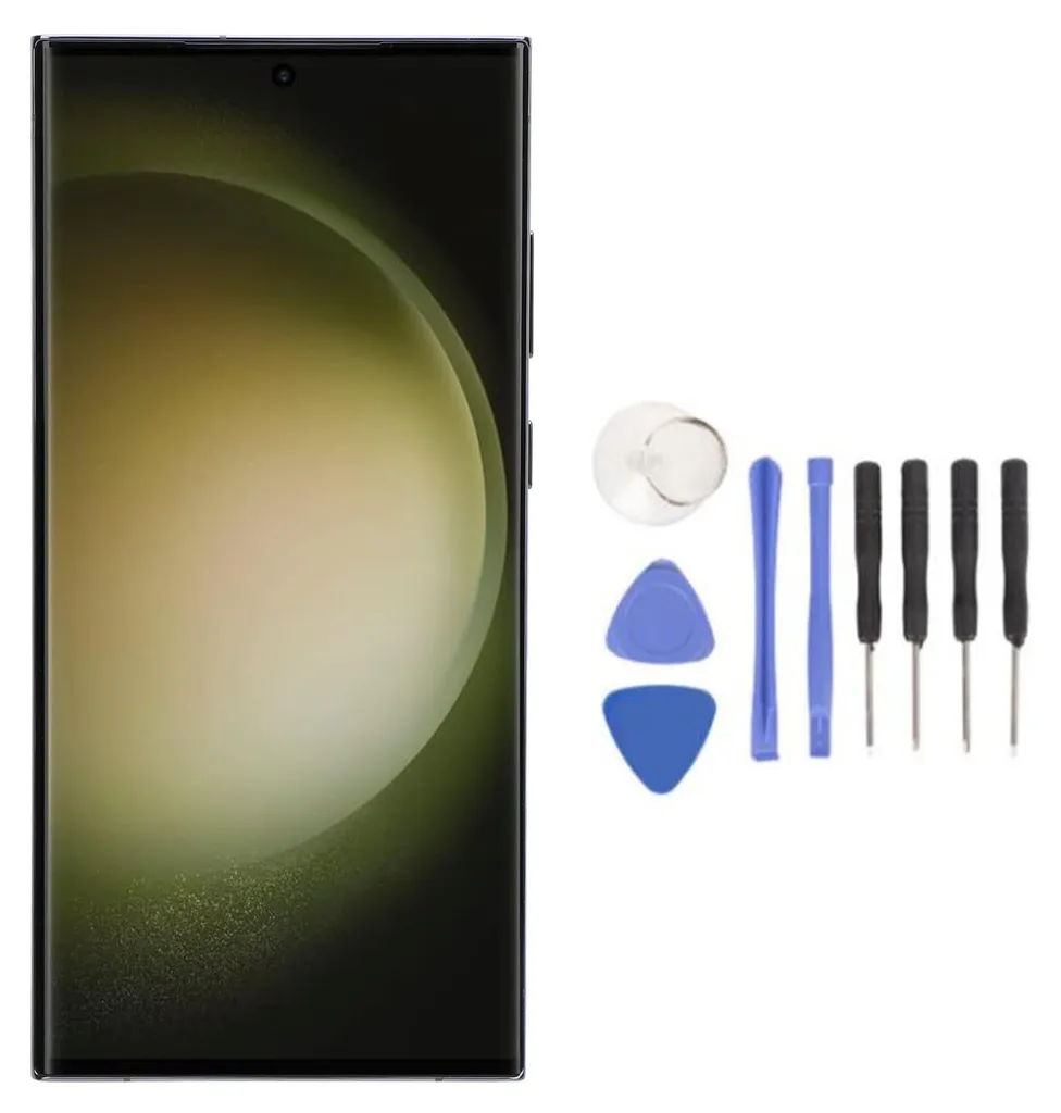 Réparer Écran Galaxy S23 Ultra 5G Vert SM-S918U avec Outils de Précision