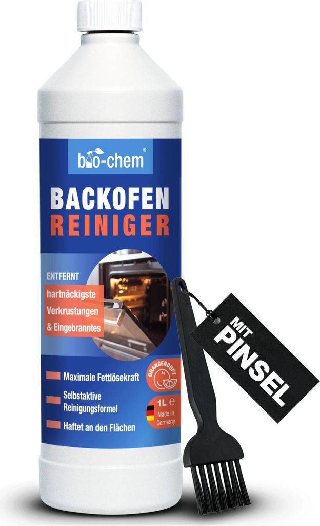bio-chem Backofenreiniger EXTRA STARK 1000ml Gel Paste Produktbild 