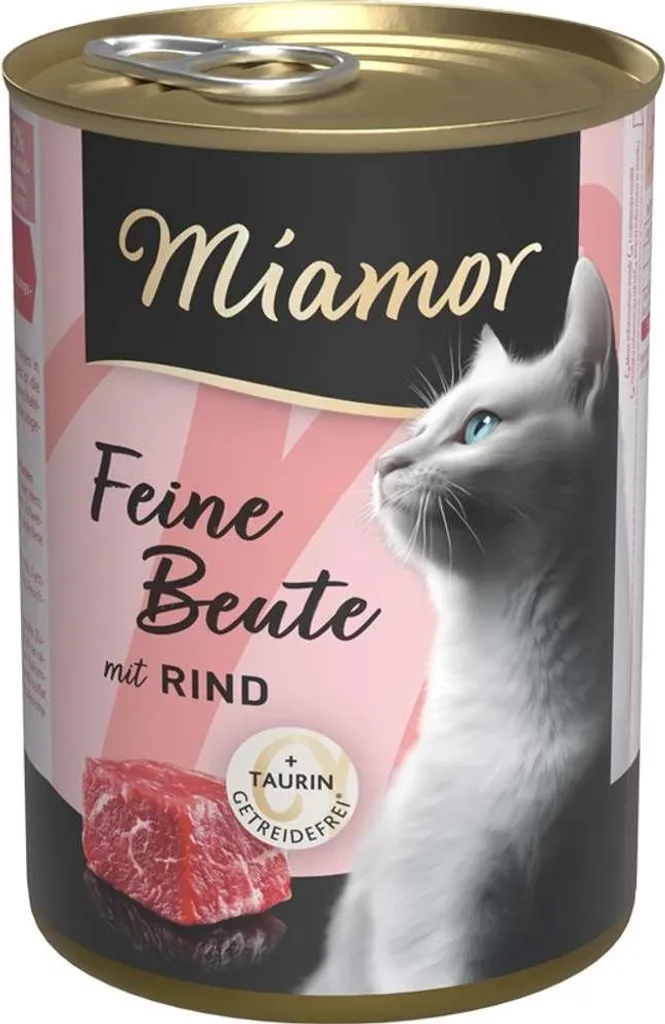 Pâtée pour Chat Miamor au Bœuf - Nourriture Humide Complète 400g