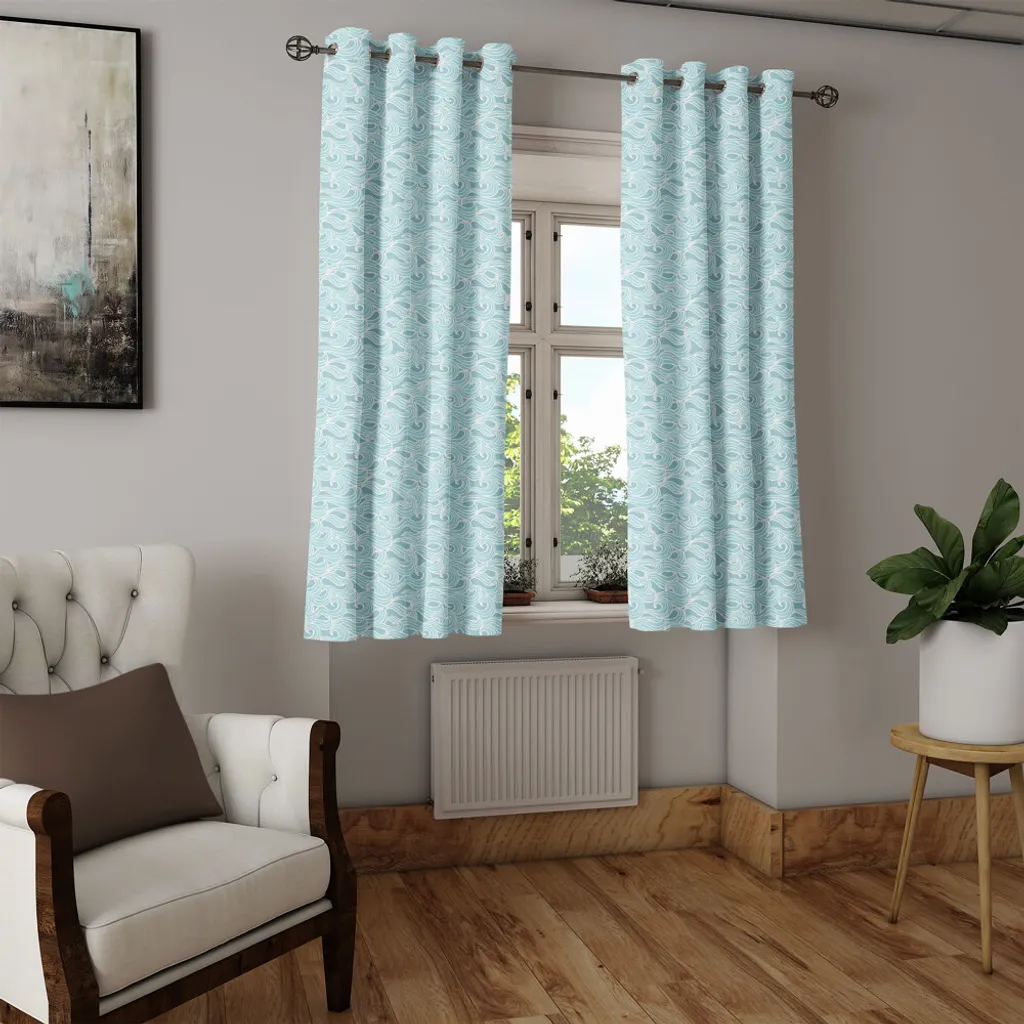 Tenda Astratta ABAKUHAUS 280x175 cm Occhielli Stile Vittoriano Chic - 5