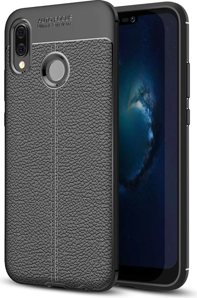 Custodia NALIA Huawei P20 Lite: Look Pelle Slim e Silicone Premium