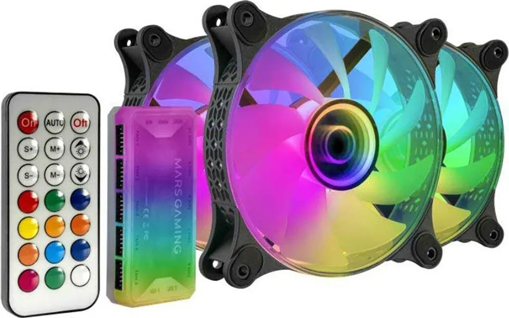 Pack Ventilation Gaming ARGB MF-3DKIT pour Boîtier PC Silencieux et Performant