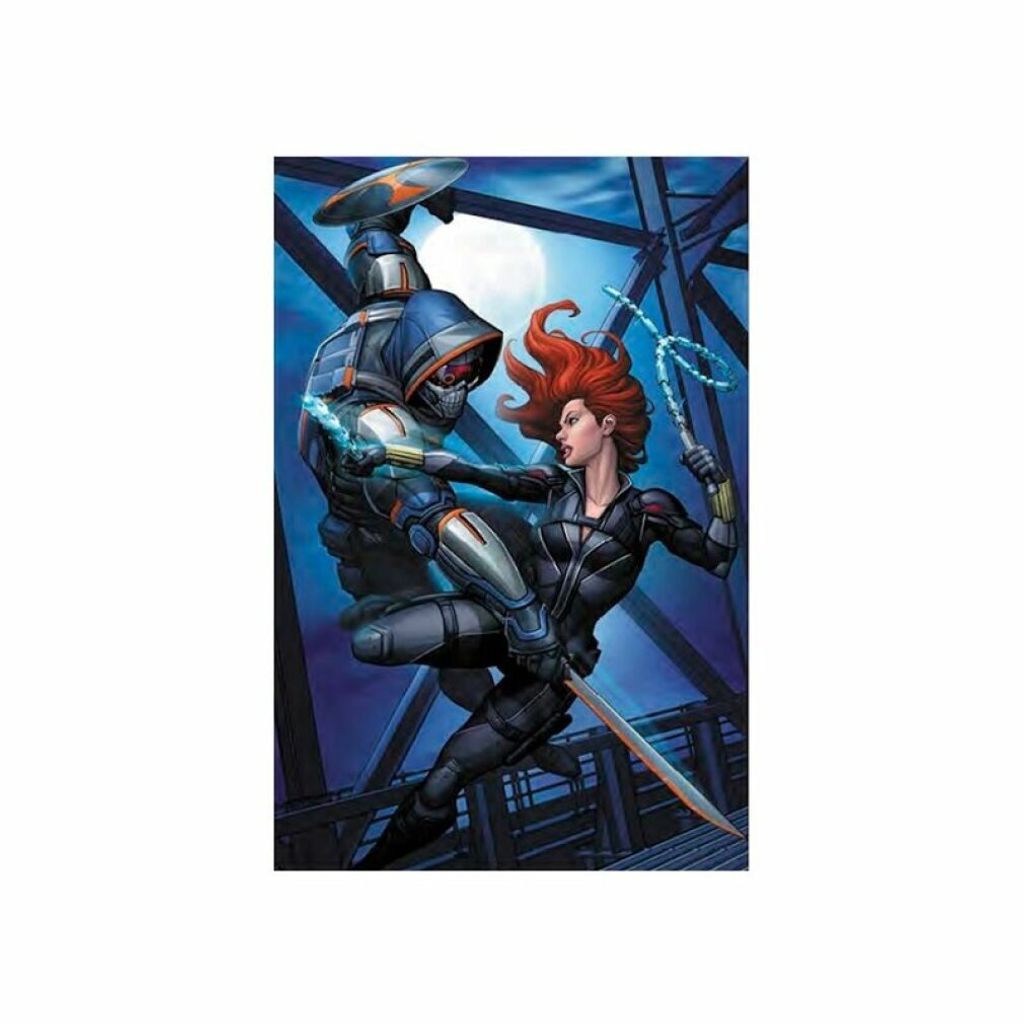 Marvel Black Widow und Taskmaster Lenticular Puzzle