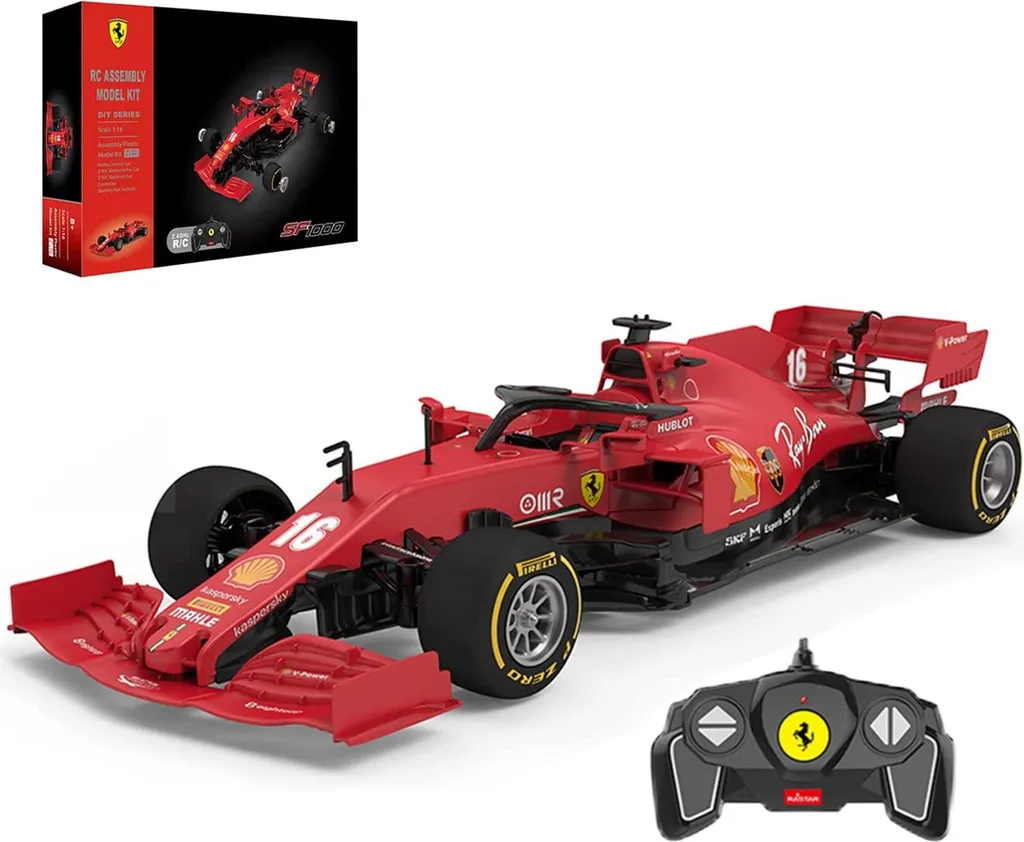 Voiture de course Ferrari SF1000 télécommandée Rastar 1:16 rouge - 19