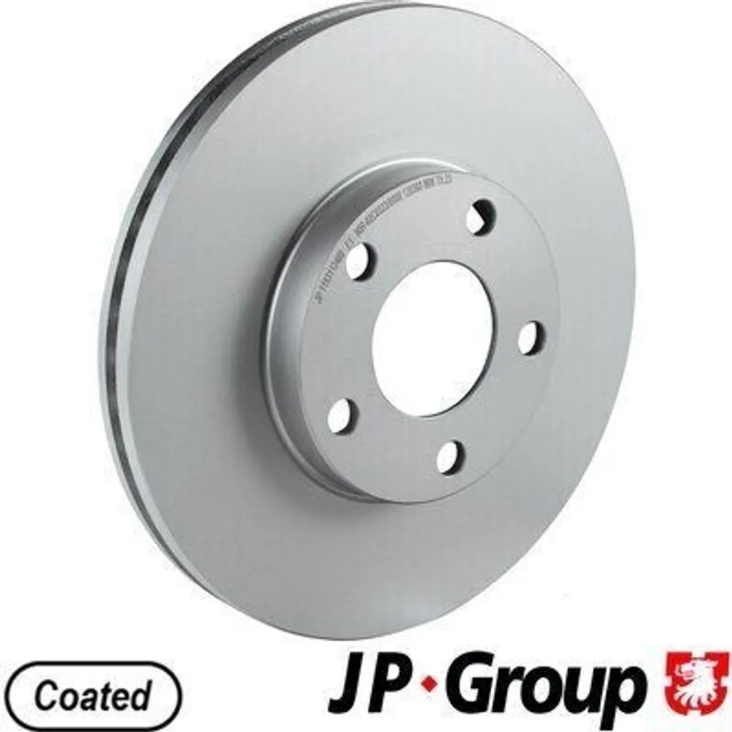 Disque de frein JP GROUP 1163112400 pour Passat 3B essieu avant