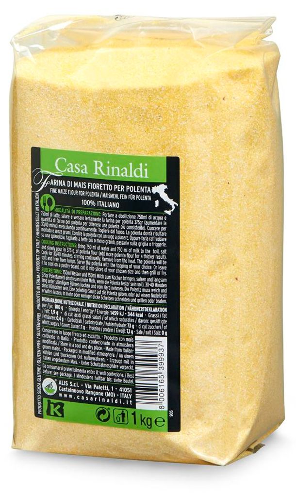 Casa Rinaldi Farine de maïs pour polenta finement moulue en Image du produit 