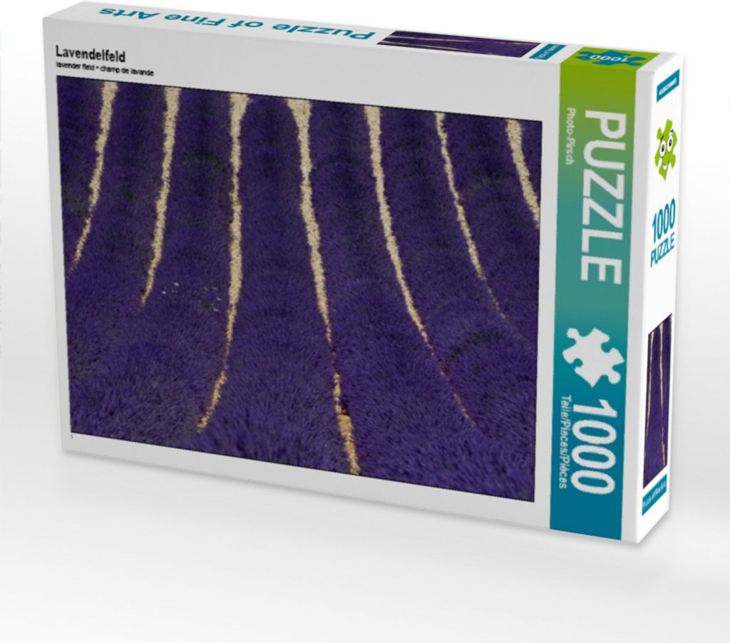 Calvendo Lavendelfeld 1000 Teile Puzzle quer 640x480mm, CALVENDO; 7345155