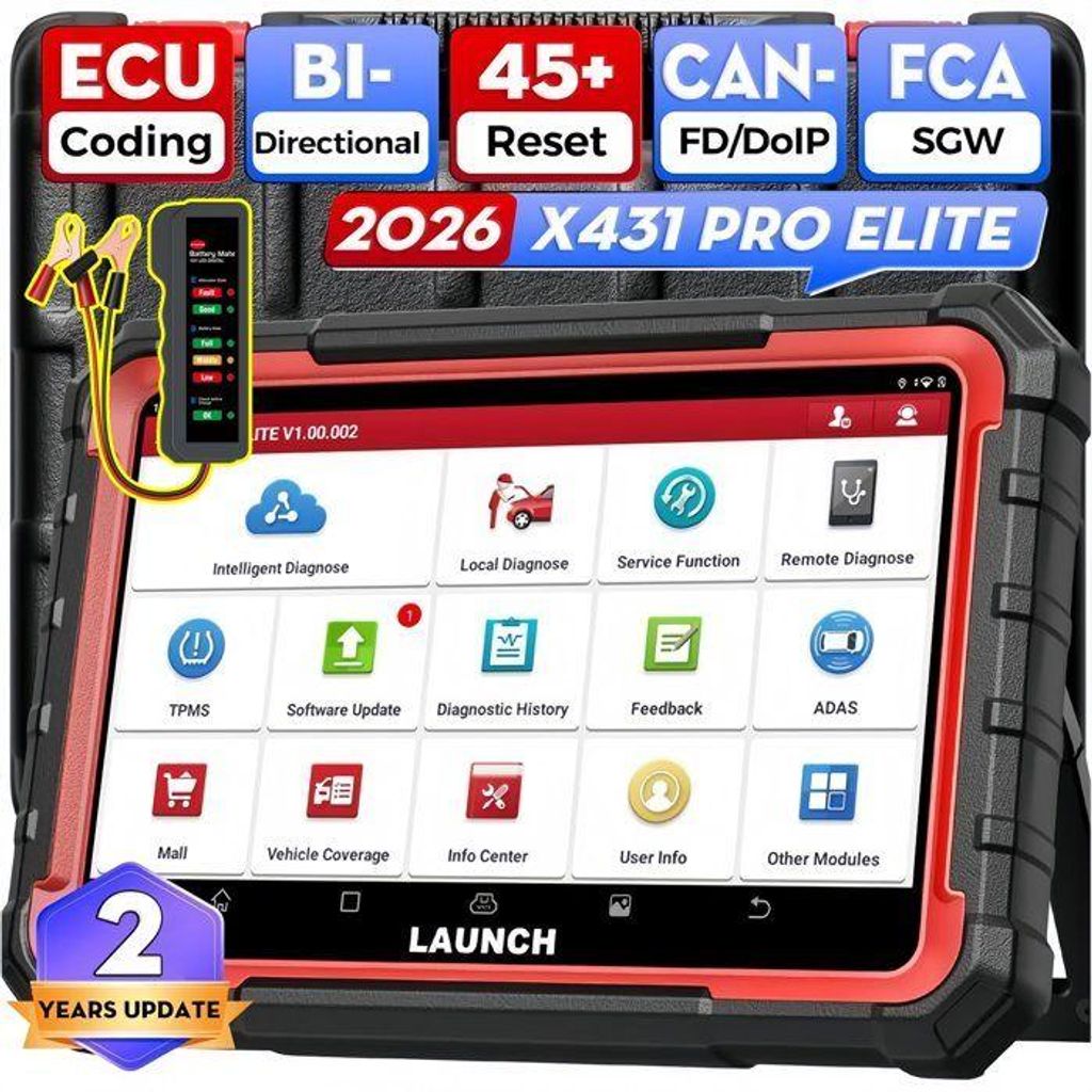 LAUNCH X-431 PRO ELITE, Kfz-Diagnosegerät, 301190898 Produktbild 