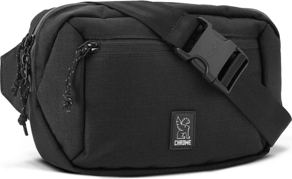 Chrome Ziptop Crossbody Tasche Black - Sacoche Urbaine de 3L Noire