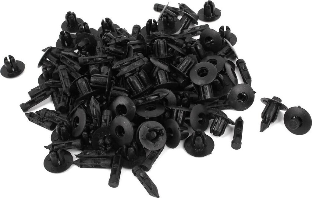 100 Stš¹cke Auto Tš¹r Kotflš¹gel 7mm Loch Nylon Spreiznieten Sto?stange Befestigung Clip