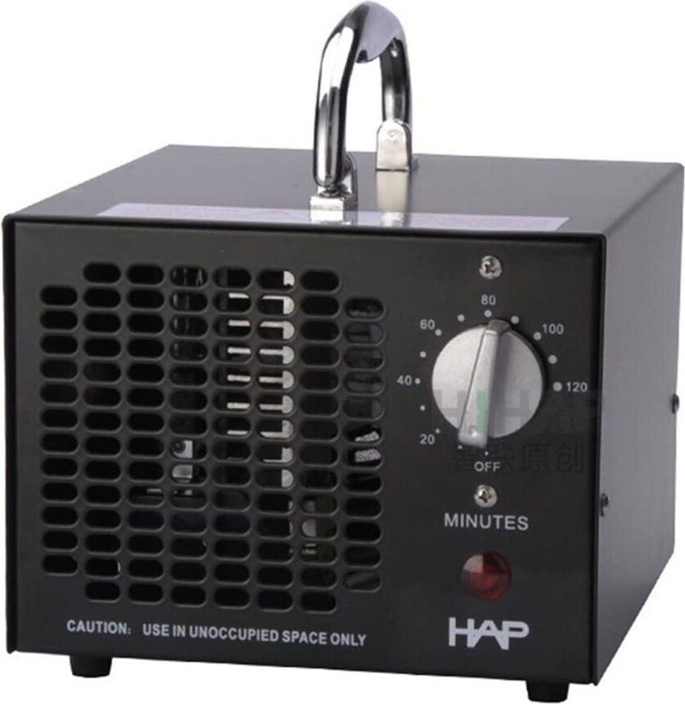 Ozongenerator Geruchskiller 3500mg/h Ozon Generator Luftreiniger ozongerät Kommerzieller für Zimmer, Rauch, Autos, eigenartiger Geruch ,Schwarz