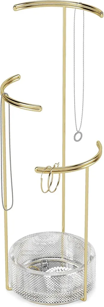 Organisateur bijoux fil d'or pour ne plus emmêler vos colliers fins