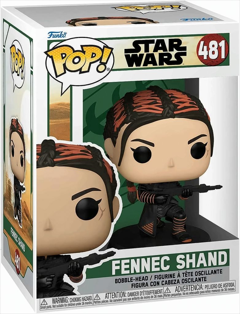 Star Wars - Fennec Shand 481 - Funko Pop! - Figura de Imagen del producto 