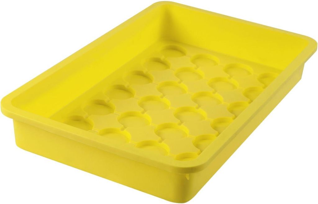 Windhager Saatschale 38 x 24 x 6 cm gelb Produktbild 