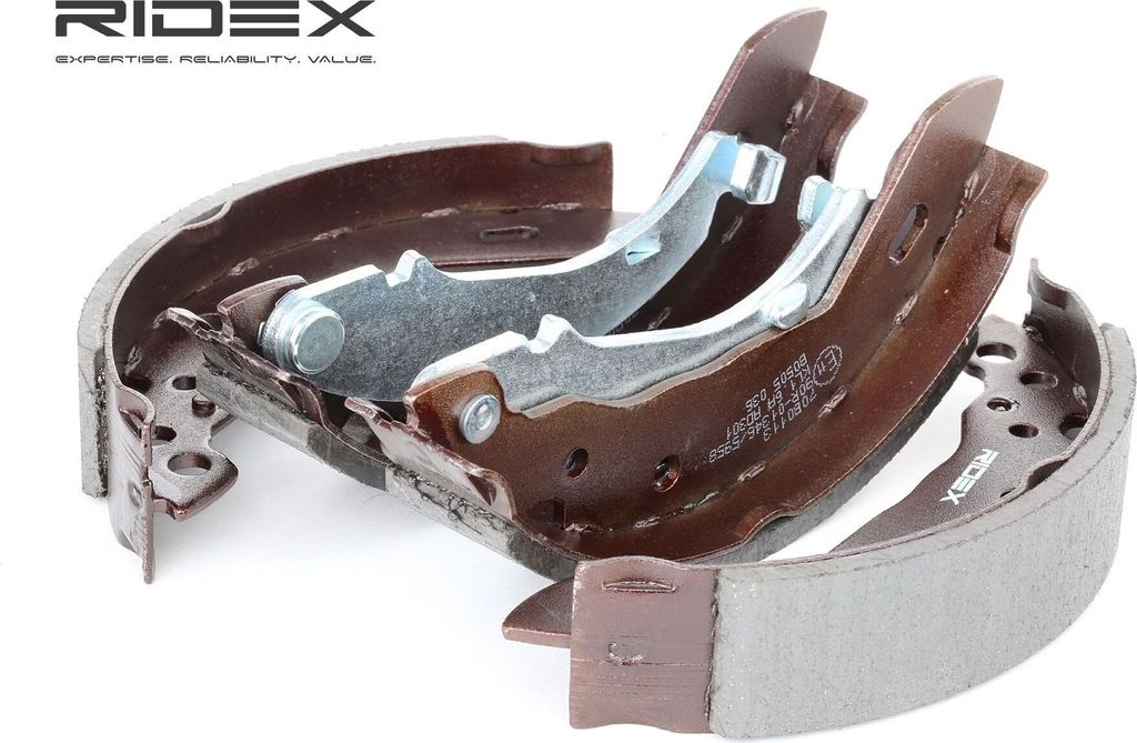 RIDEX Bremsbackensatz Trommelbremse Hinten passend für PEUGEOT 306 Schrägheck (7A, 7C, N3, N5) 70B0113