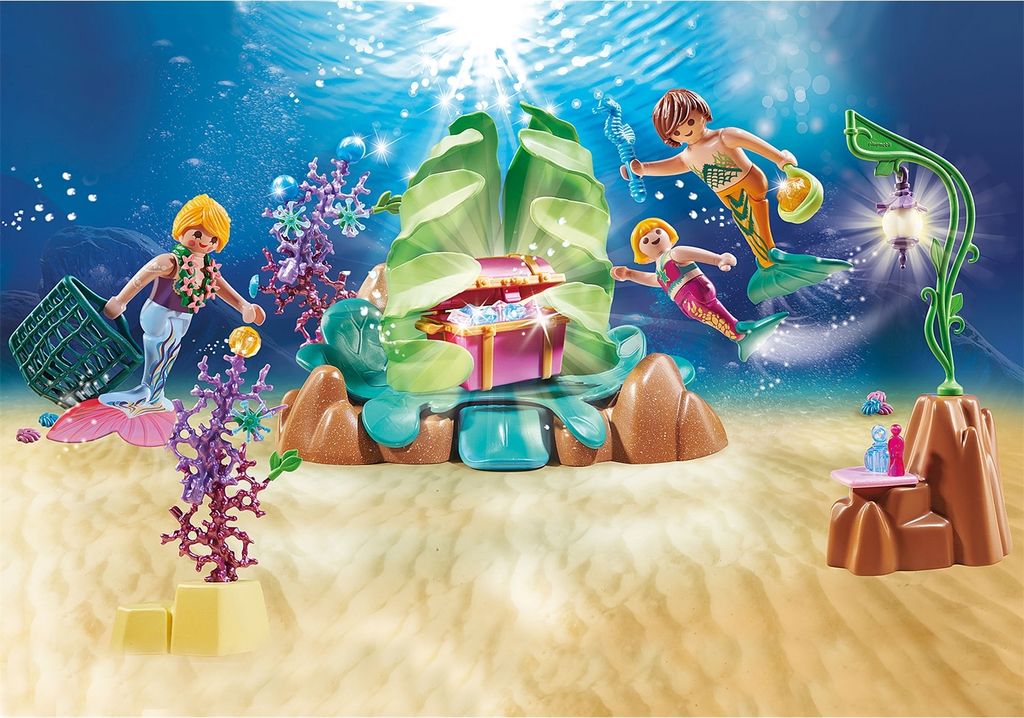 PLAYMOBIL 70368 Salotto di corallo delle sirene Immagine del prodotto 