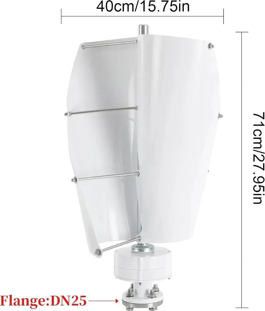 Éolienne pour site isolé ou camping-car version luxe or silencieuse