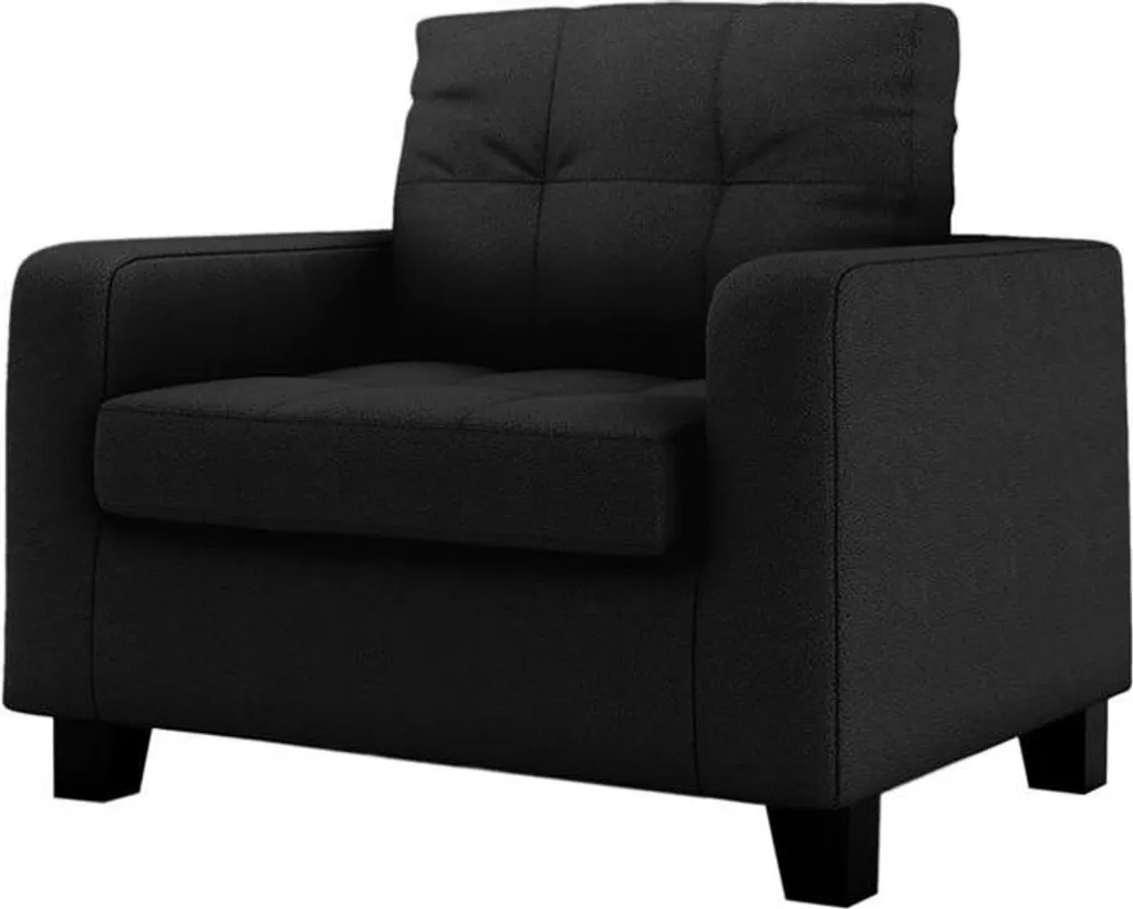 Fauteuil de Bureau Gloss-Margo Noir - Siège Ergonomique Look Moderne