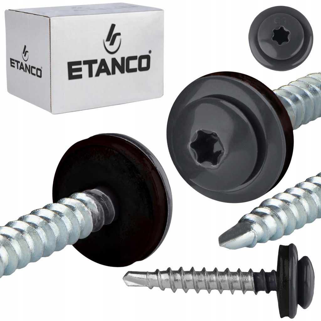 ETANCO GTF P Bohrschrauben mit EPDM-Dichtscheibe Produktbild 