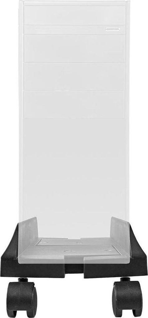 Nedis Desktop-Ständer - Einstellbare Breite / Vollbeweglich - 14.5 - 24.2 cm - 20 kg - Kunststoff / Metall - Schwarz