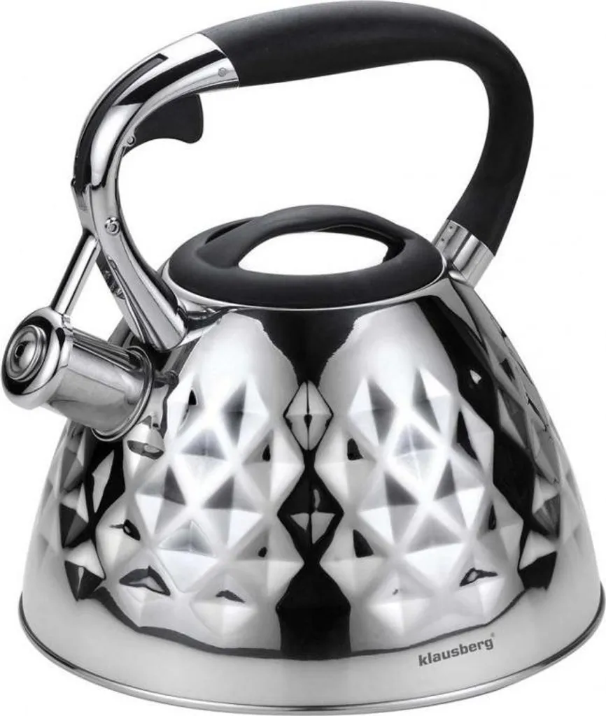 Klausberg KB-7774 Bollitore 3L - Ideale Camper, Casa, Induzione