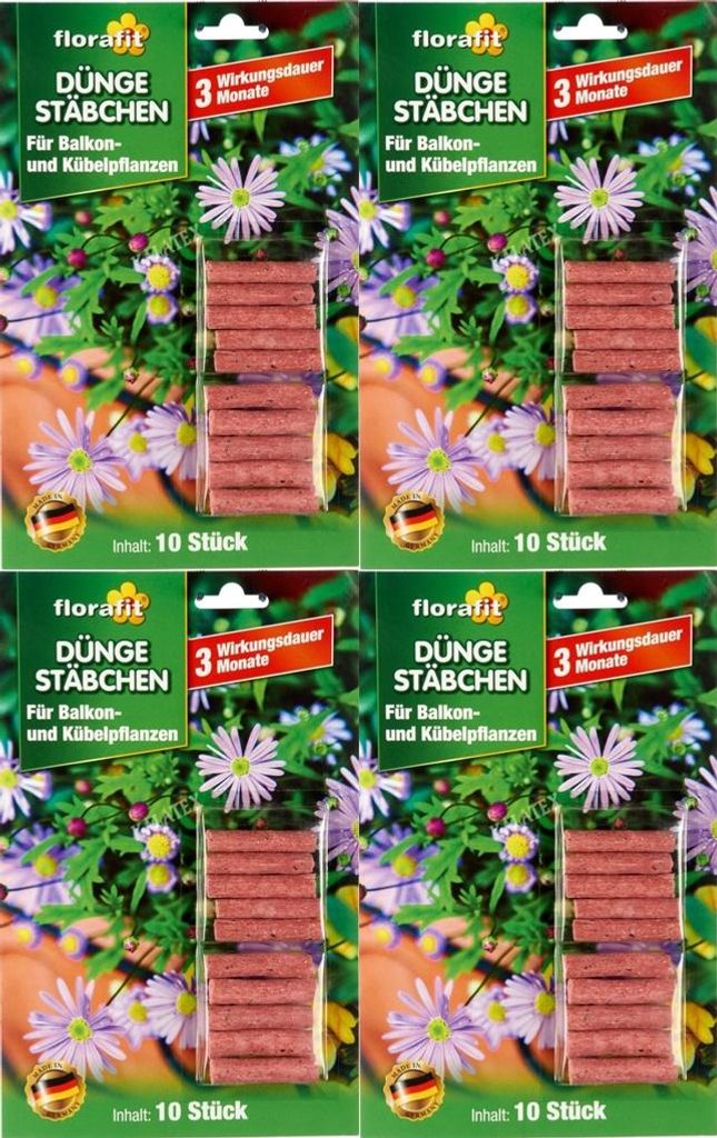 GKA 40 Düngestäbchen Dünger für Balkon- und Kübelpflanzen Produktbild 