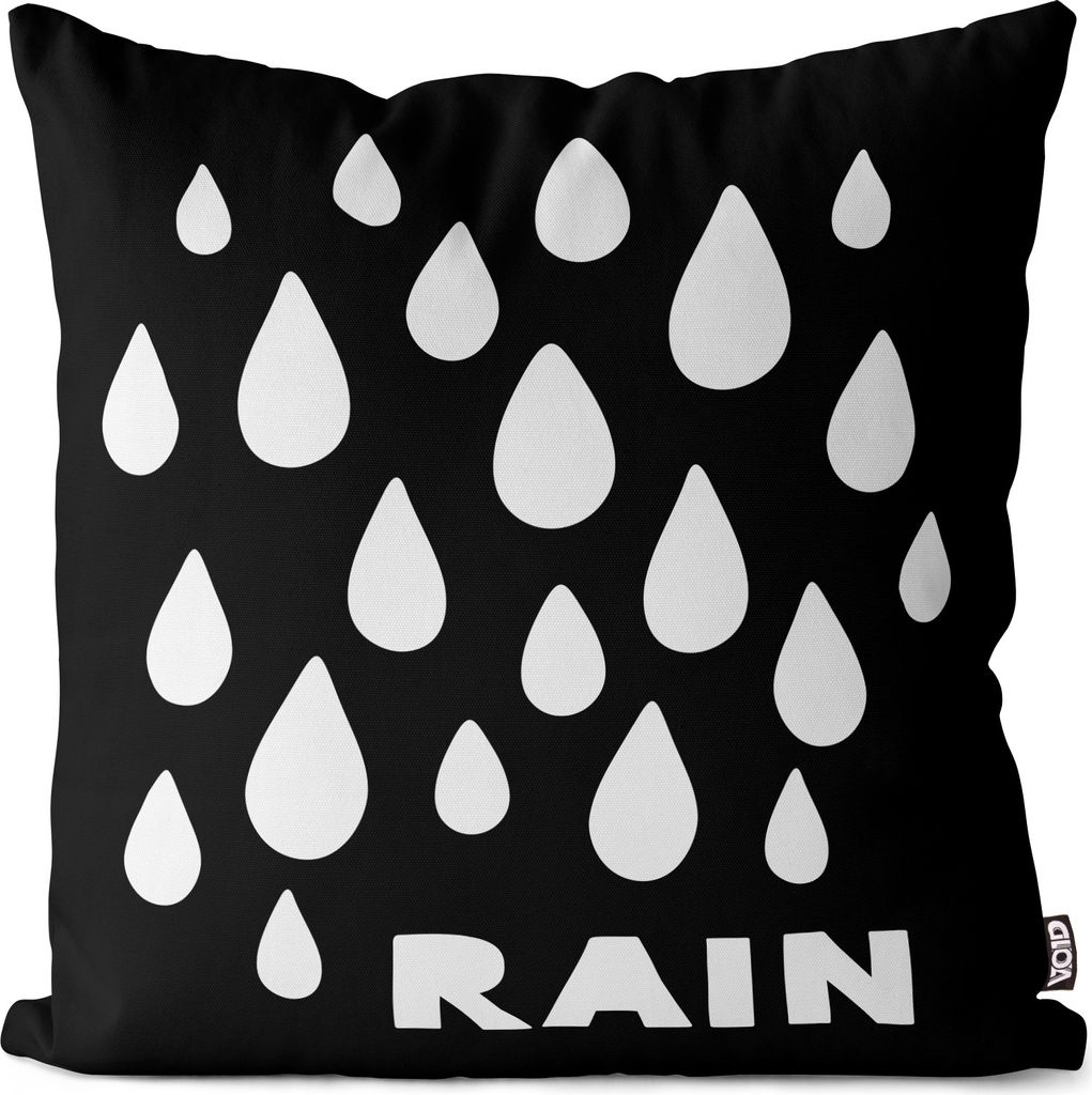 VOID Regen Wetter Cartoon Kissenbezug Kissenhülle Sofakissen Kissen Deko Outdoor-Kissen Dekokissen