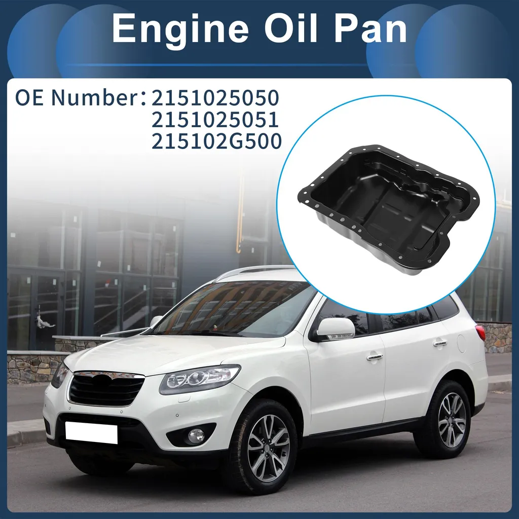 Carter de Boîte de Vitesses en Fer Noir pour Hyundai Santa Fe 2019-2020