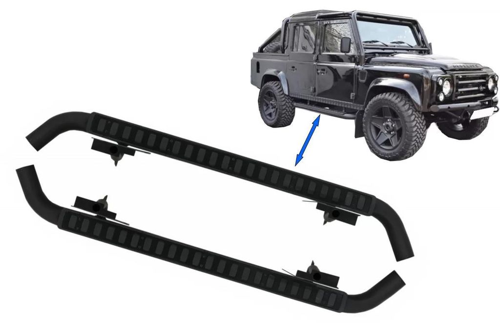 Nástupné schodíky na bočné strany vozidla Land Rover Obrázok produktu 