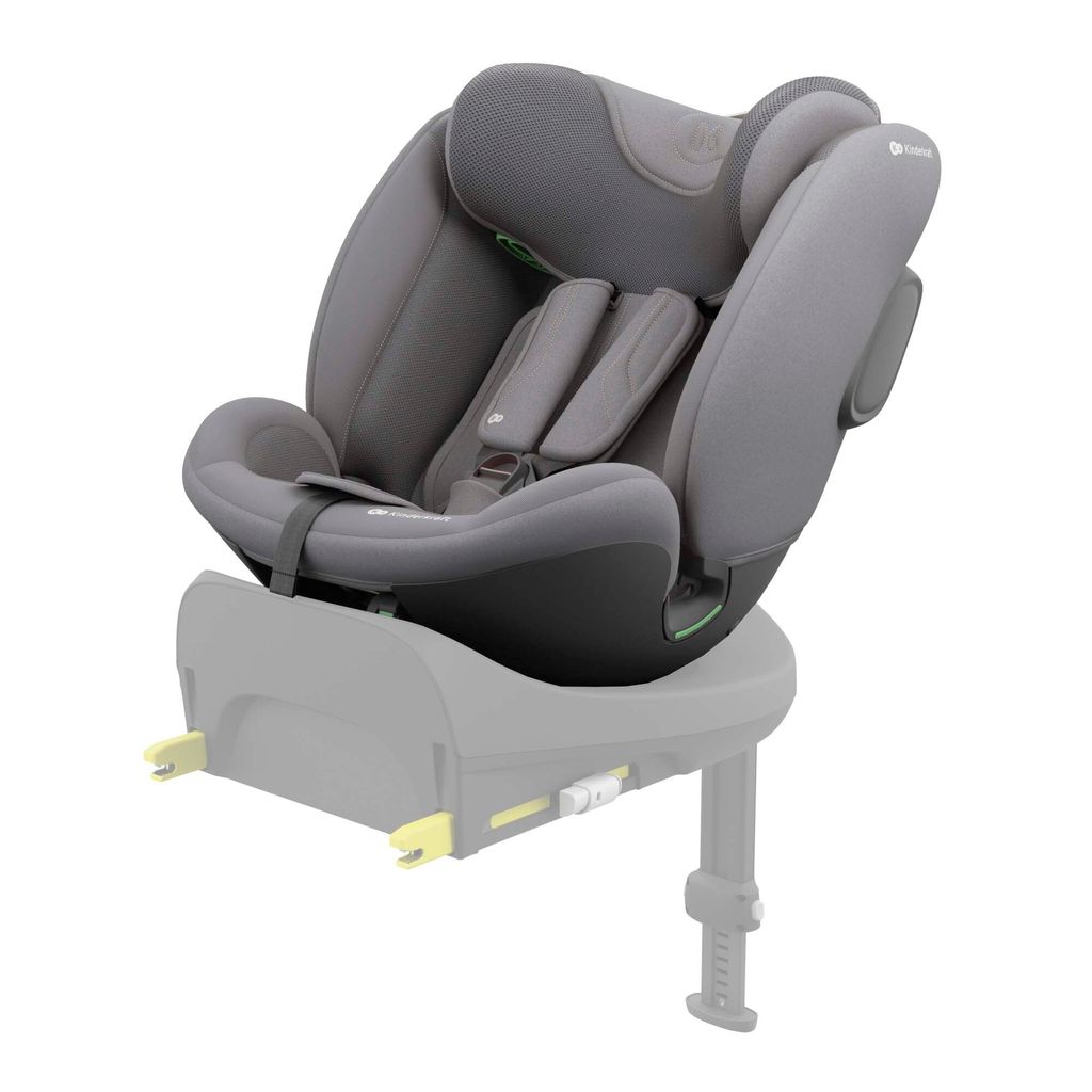 inderkraft I-FIX ENDURA SAFE – ISOFIX Kindersitz 61–150 cm, 360° drehbar, SPS+, H-GUARD+, i-Size, Grau