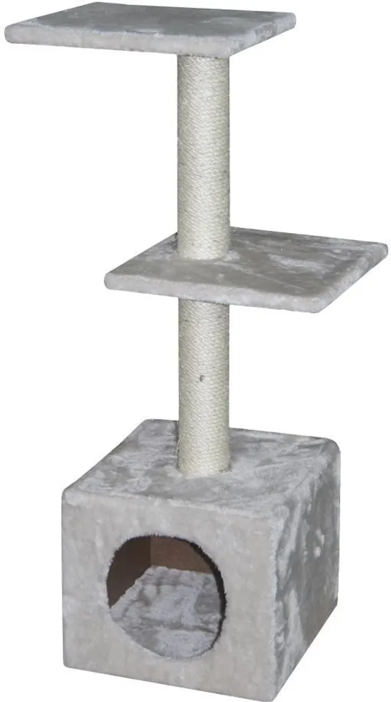Arbre à chat robuste Nobby COSTA crème en sisal naturel et peluche douce
