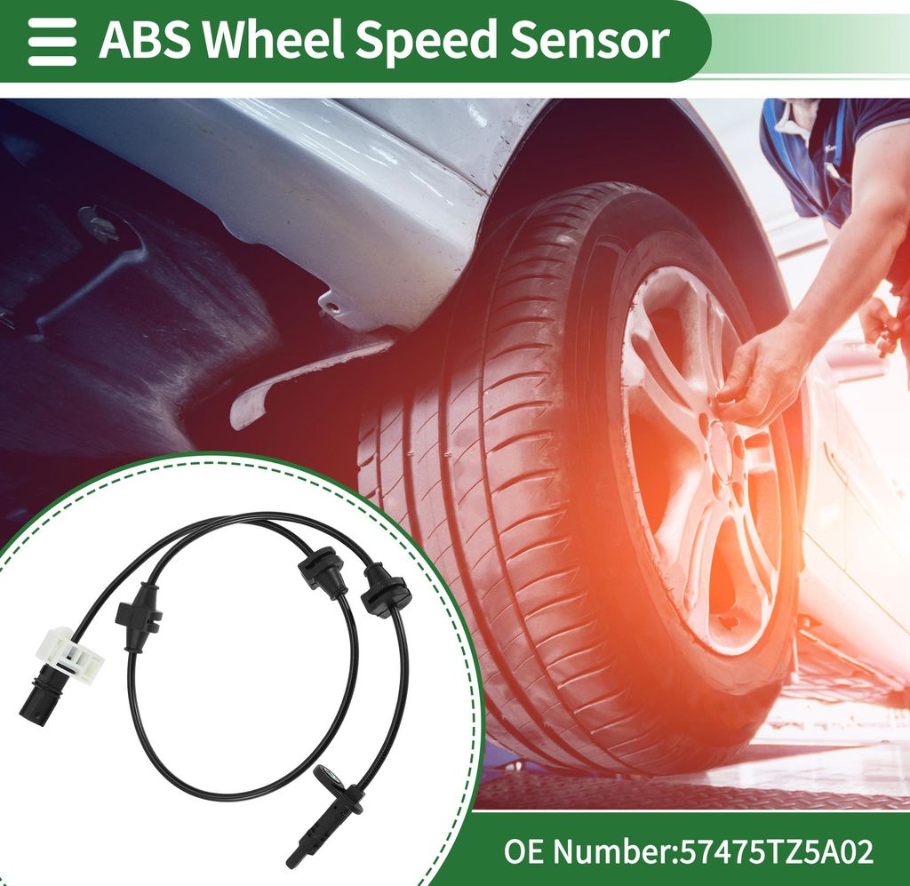 ABS Raddrehzahlsensor ABS Sensor Anti-Blockier-System Sensor für Acura MDX 2014-2016 Nr. 57475TZ5A02 Hinten Links
