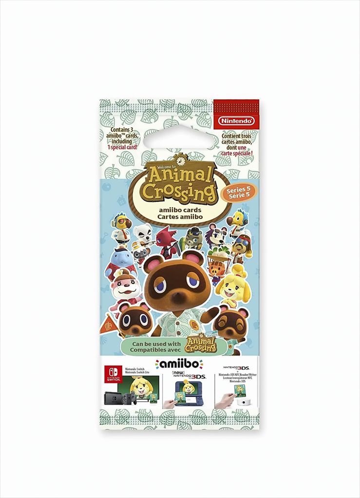 amiibo Animal Crossing - Serie 5 - 3 Karten Produktbild 