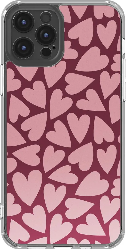 Custodia di design imoshion per iPhone 12 (Pro) - Hearty Blush