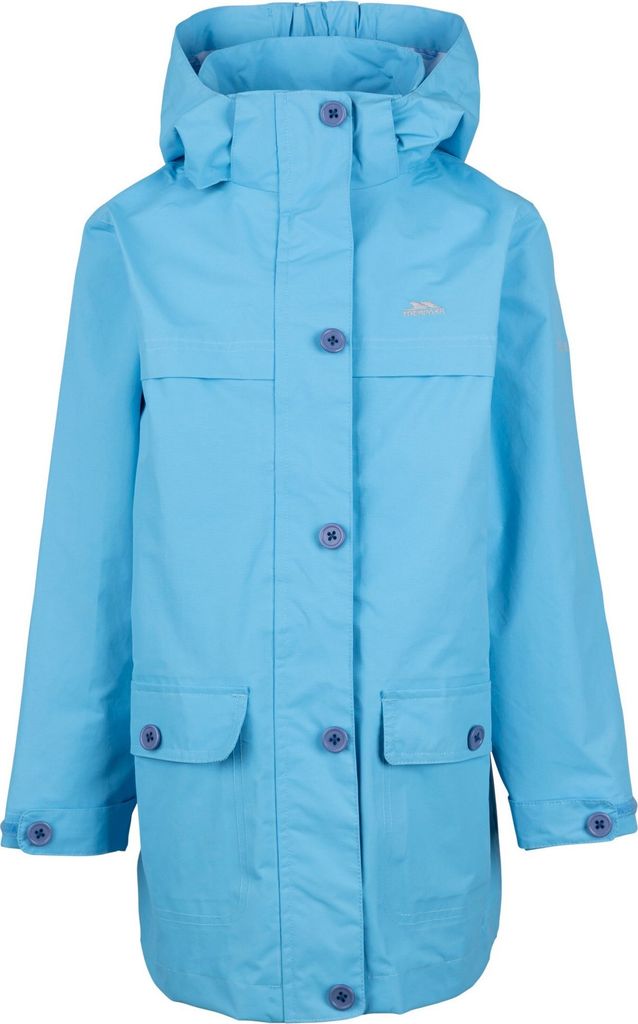 Trespass - "Fairly" Jacke, wasserfest für Mädchen TP6497 (146-152) (Himmelblau)
