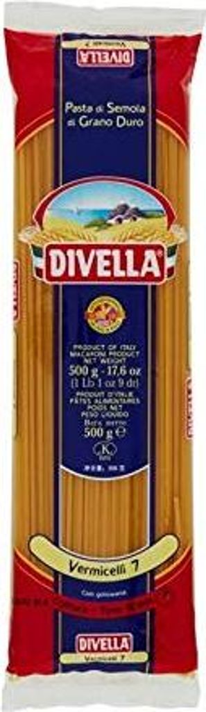 Divella Hartweizengriess Nudeln Vermicelli 7 Gr 500 X 36