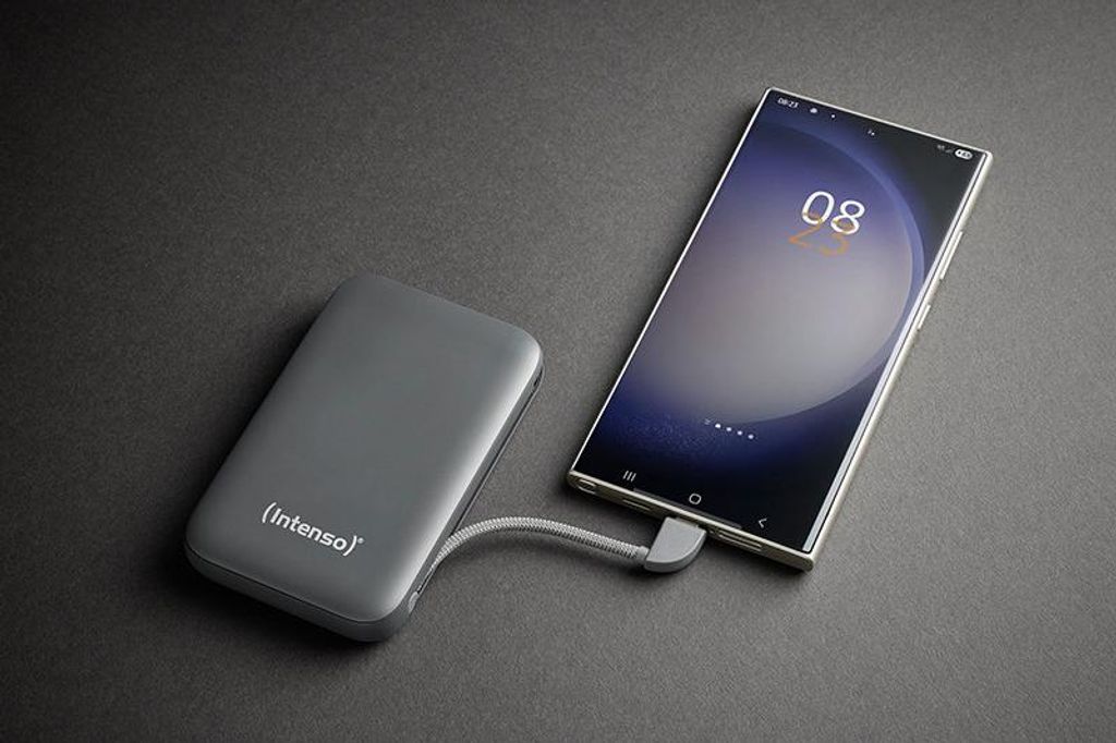 Intenso 7333034 Intenso Power Bank S 10000 mAh Grau + Immagine del prodotto 