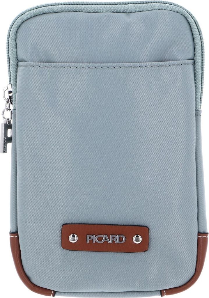 PICARD Handytasche Umhängetasche Sonja Mobile Phone Pocket Aqua hellblau