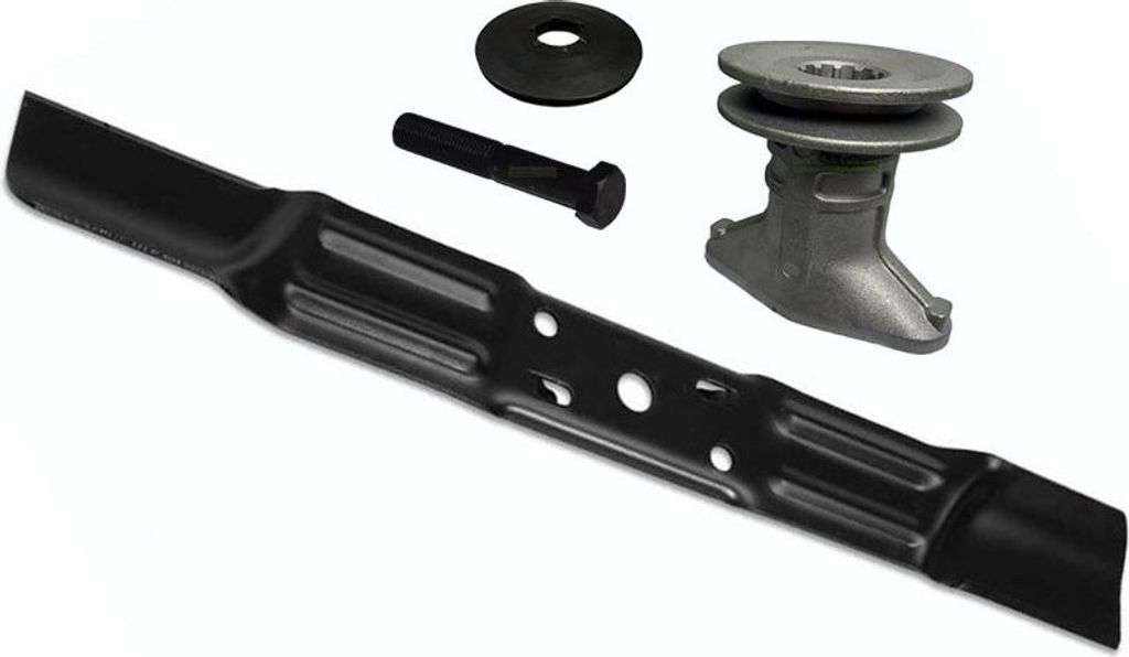 Lama per tosaerba da 50,5 cm + supporto + vite per Viking Immagine del prodotto 
