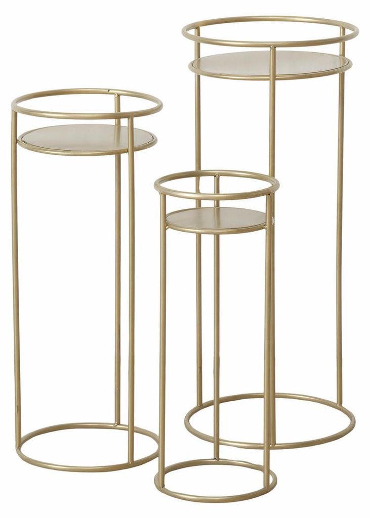 Set di aiuole in metallo RICKY, 3 pezzi. 50-70 cm Immagine del prodotto 
