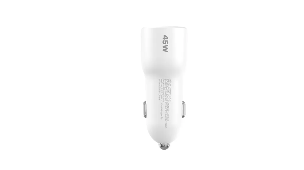 Cubenest E2C0 PD 45W Bianco: L'Essenza della Ricarica in Auto - 2