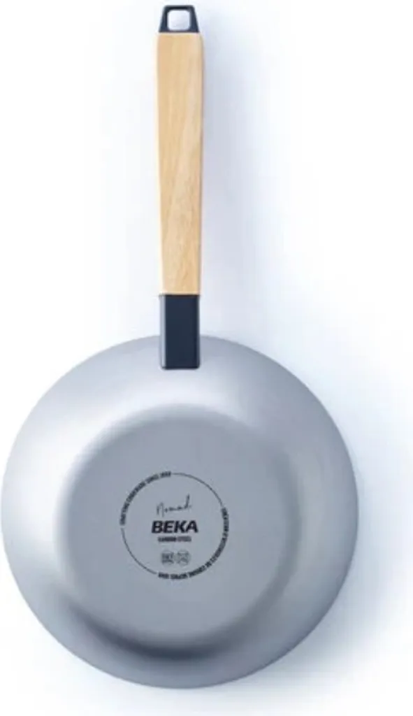 Wok Beka Nomad 31 cm en Acier Carbone - Poêle Traditionnelle Durable