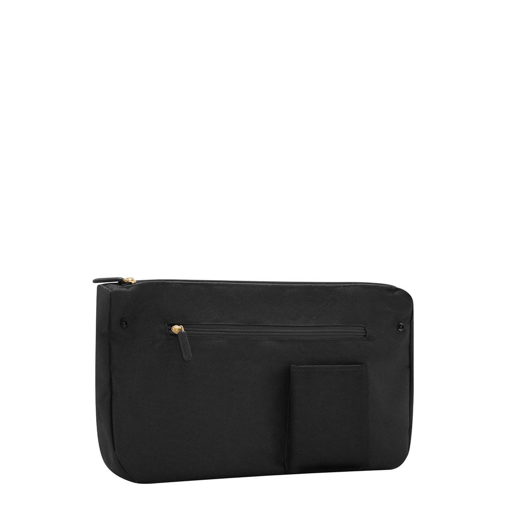loopshopper Handtasche M mit Innentasche schwarz mit gold - Produktbild 5