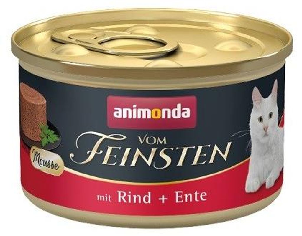 Animonda Vom Feinsten Adult avec bœuf & canard 85gx12 Image du produit 