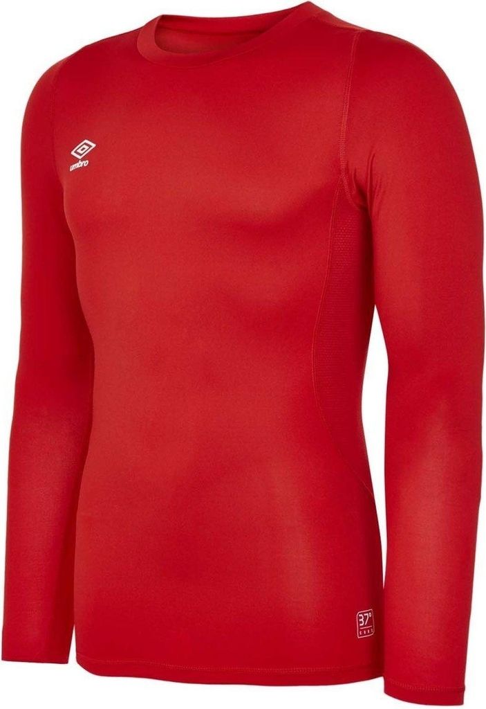 Umbro - "Core" Base Layer Oberteil Rundhalsausschnitt für Kinder UO2526 (140) (Schwarz)