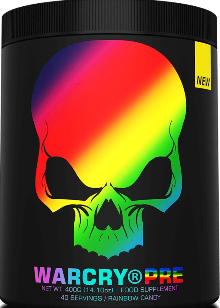 Genius Nutrition WARCRY Pre (400g) Rainbow Candy - Produktbild 