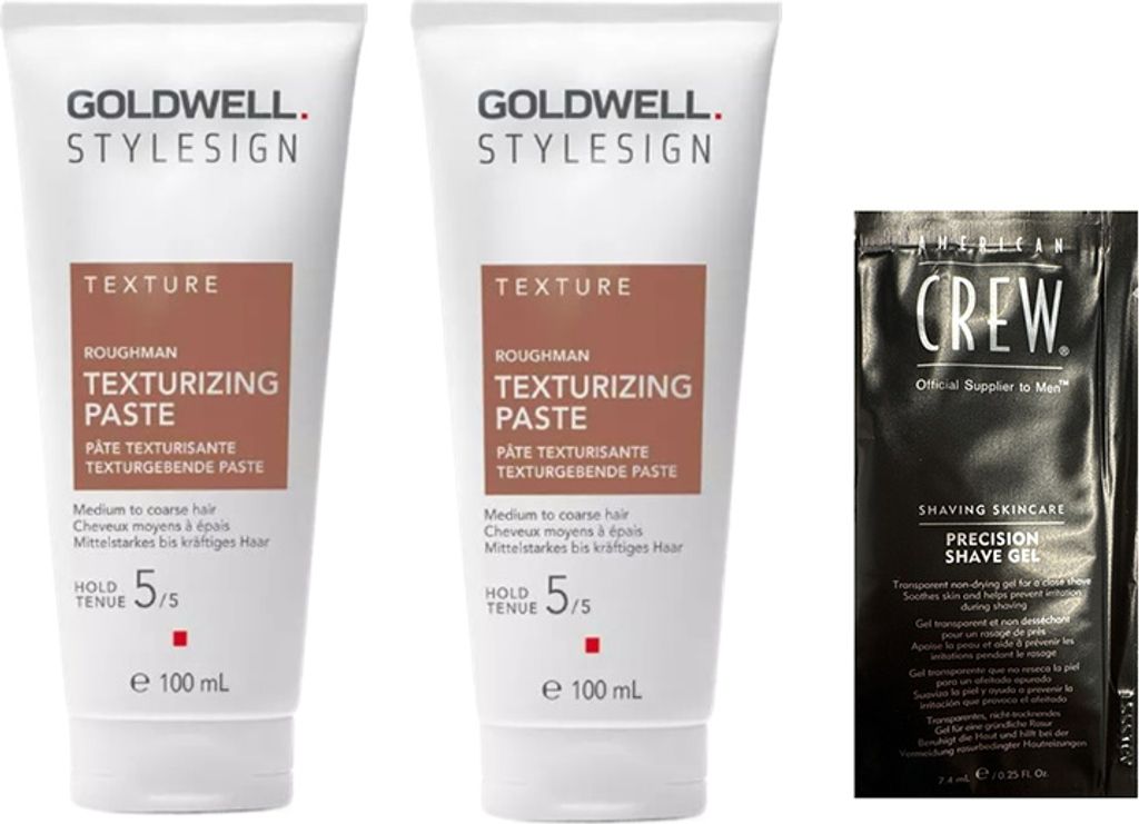 Goldwell SS CT Roughman 4 2x100ml + Precision Shave Gel 7,4ml GRATIS